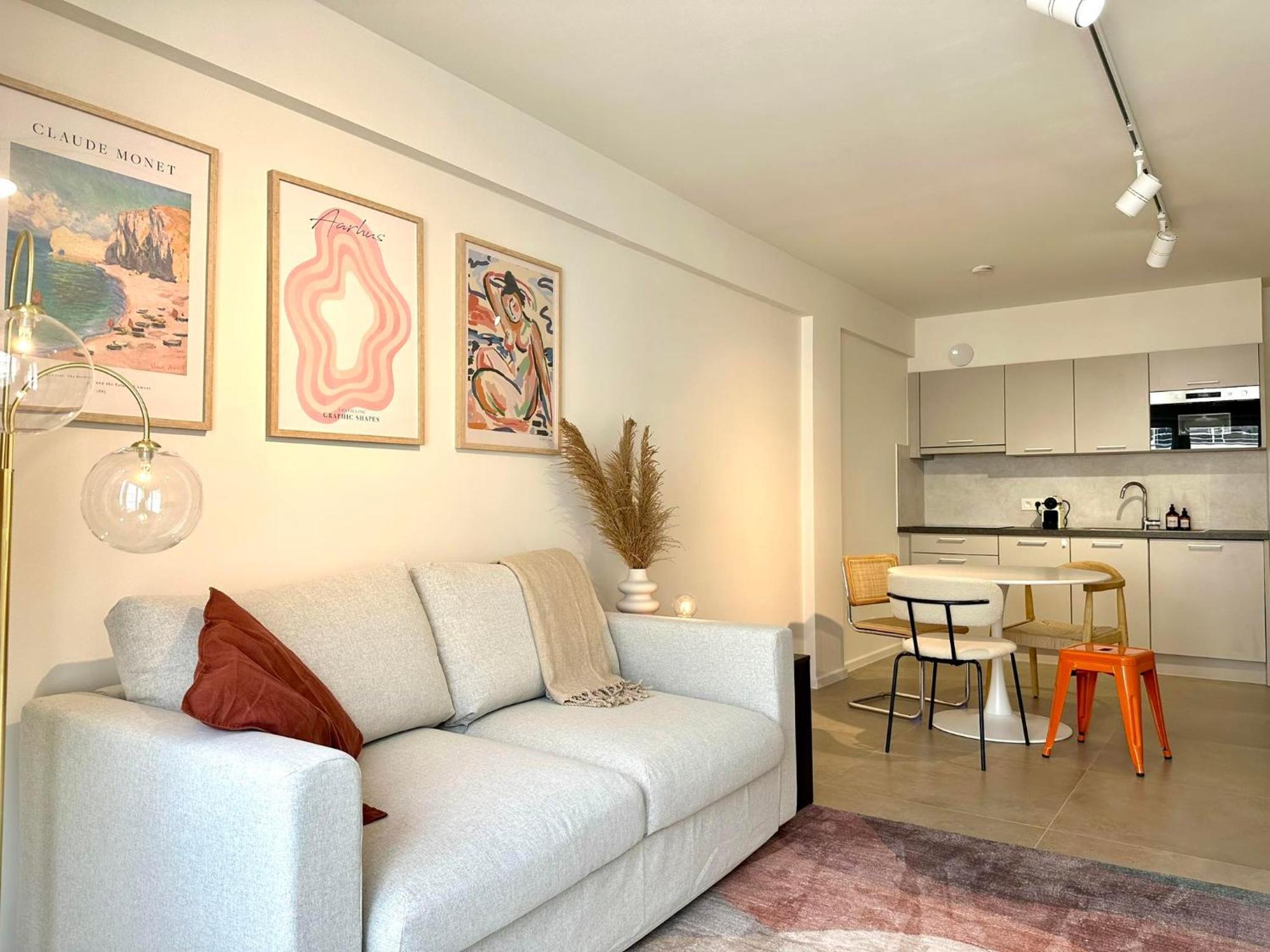 Studio F - 2 Personen - Op 250M Van De Zee Oostende Bagian luar foto